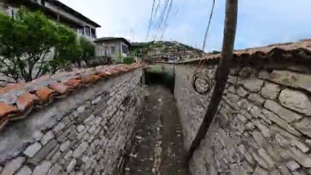 Berat Albanie 1Er Mai 2023 Berat Sert Porte Entrée Aux — Video