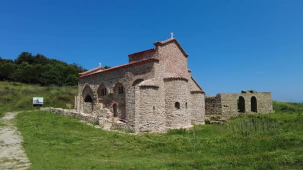 Die Antonius Kirche Kap Von Rodon Ist Eine Historische Und — Stockvideo