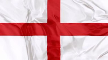 3d arka planda bayrak sallayarak Ulusal İngiltere.