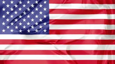 Amerika Birleşik Devletleri bayrağını sallamak arka plan animasyonu, ABD veya Amerika Birleşik Devletleri ile ilgili her proje için mükemmeldir.
