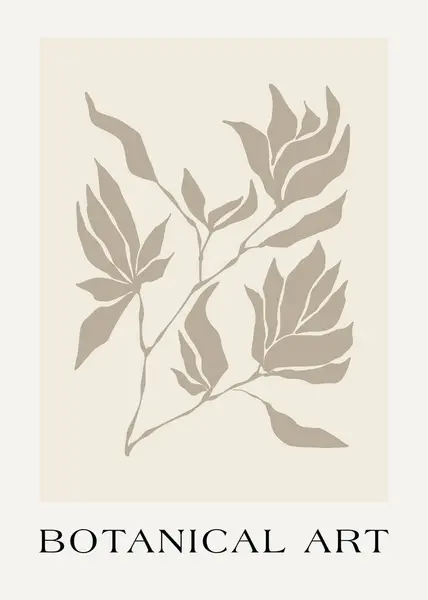 Soyut moda çiçekli afiş Y2K. Modern trend minimalist tarzı. Duvar kağıdı, duvar dekoru, kumaş, kartpostal, kapak, şablon, pankart için el çizimi.