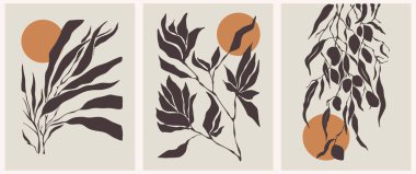 Moda modası geçmiş psikedelik tarzda soyut bir Y2K vektör posteri. Modern trend Matisse minimal tarzı. Pastel renkler. Duvar kağıdı, duvar dekoru, baskı, kartpostal, kapak, şablon için el çizimi tasarımı