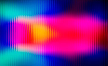 Gradyan çok renkli. Vektör cam tanecikli bulanık neon renkleri. Kapaklar, duvar kağıtları, markalaşma ve diğer projeler için. Pankart, duvar kağıdı, şablon, baskı için çok renkli cam dokusu.