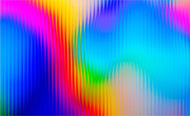 Gradyan çok renkli. Vektör cam tanecikli bulanık neon renkleri. Kapaklar, duvar kağıtları, markalaşma ve diğer projeler için. Pankart, duvar kağıdı, şablon, baskı için çok renkli cam dokusu.