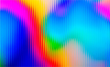 Gradyan çok renkli. Vektör cam tanecikli bulanık neon renkleri. Kapaklar, duvar kağıtları, markalaşma ve diğer projeler için. Pankart, duvar kağıdı, şablon, baskı için çok renkli cam dokusu.