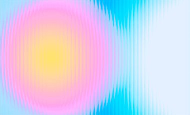 Mavi, sarı, pembe ve mor renkte dalgalanma efektiyle renkli bir arkaplan estetik bir zemin oluşturur