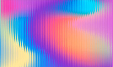 Gradyan çok renkli. Vektör cam tanecikli bulanık neon renkleri. Kapaklar, duvar kağıtları, markalaşma ve diğer projeler için. Pankart, duvar kağıdı, şablon, baskı için çok renkli cam dokusu.