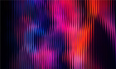 Gradyan çok renkli. Vektör cam tanecikli bulanık neon renkleri. Kapaklar, duvar kağıtları, markalaşma ve diğer projeler için. Pankart, duvar kağıdı, şablon, baskı için çok renkli cam dokusu.