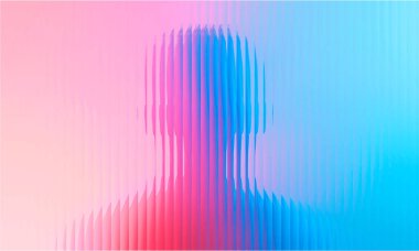 Gradyan çok renkli. Vektör cam tanecikli bulanık neon renkleri. Kapaklar, duvar kağıtları, markalaşma ve diğer projeler için. Pankart, duvar kağıdı, şablon, baskı için çok renkli cam dokusu.