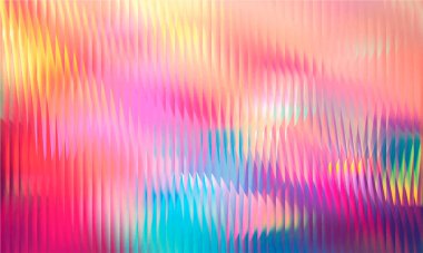 Gradyan çok renkli. Vektör cam tanecikli bulanık neon renkleri. Kapaklar, duvar kağıtları, markalaşma ve diğer projeler için. Pankart, duvar kağıdı, şablon, baskı için çok renkli cam dokusu.