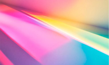 vektör arka düzensiz poligon plan - üçgen düşük Poli desen - gökkuşağı rengi tam spektrum