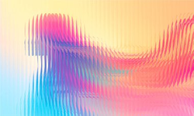 Gradyan çok renkli. Vektör cam tanecikli bulanık neon renkleri. Kadın yüzü. Pankart, duvar kağıdı, şablon, baskı için çok renkli cam dokusu.