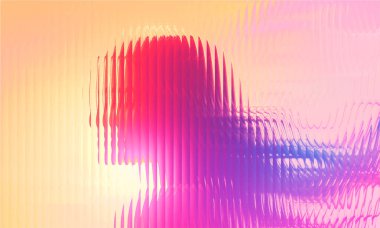 Gradyan çok renkli. Vektör cam tanecikli bulanık neon renkleri. Kadın yüzü. Pankart, duvar kağıdı, şablon, baskı için çok renkli cam dokusu.