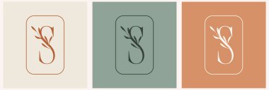 Vektör tasarımı doğrusal anahtar, el ve beslenme logoları modaya uygun en az doğrusal şekilde şablonlar. Göksel ve büyülü soyut küme.