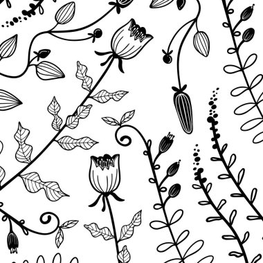 Çiçek yaprakları arka plan desen