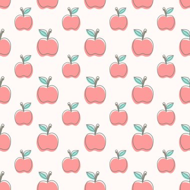 elma meyvesi arkaplansız desen