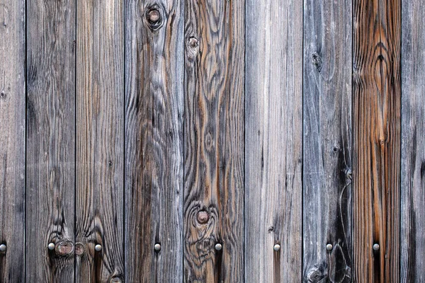 Achtergrond Van Oude Bruine Grijze Vervaagde Planken Van Dichtbij Grijze — Stockfoto