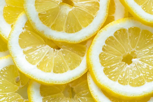 stock image  Lemon sliced close up, background. Organic food. High quality photo