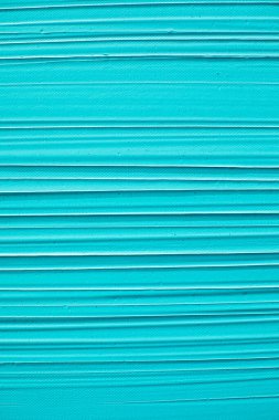 Mavi arkaplan, tuvalin üzerinde çizgili doku, yakın plan, dikey fotoğraf. Yüksek kalite fotoğraf