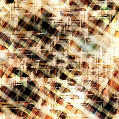 eşarp desenli geometrik çizgili efekt, yeşil ve sarı renkler