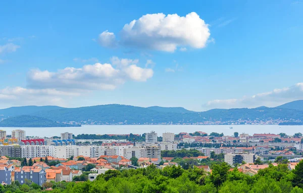 Uitzicht Stad Zadar Kroatië Zomer — Stockfoto