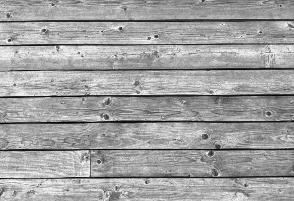 Texture Thin Wooden Boards Horizontal Lines — Stock Photo, Image