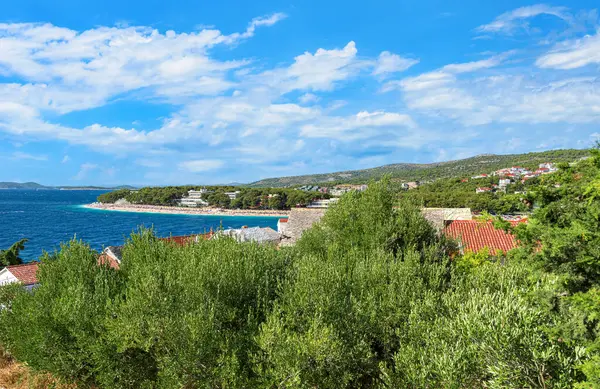 Beautiful Landscape Croatian Sea Coast Summer — Stock Photo, Image