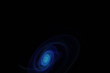 Masaüstünüz için soyut arkaplan. Dijital fraktal duvar kağıdı. Bilgisayar grafikleri. 3d illüstrasyon.