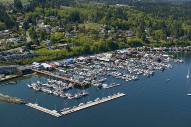 Hava Fotoğrafı, Vancouver Adası, İngiliz Kolumbiyası