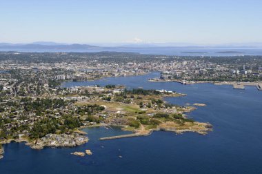 Victoria Limanı, Victoria, Vancouver Adası, British Columbia, Kanada.