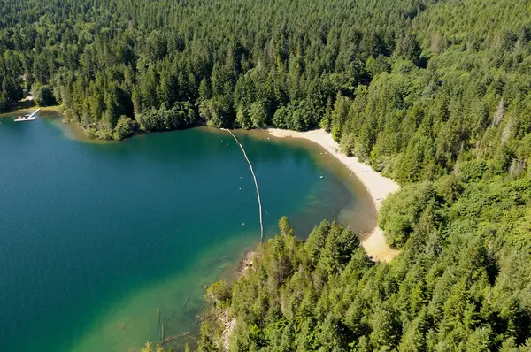 Gordon Körfezi İl Parkı, Cowichan Gölü, Vancouver Adası, British Columbia, Kanada.