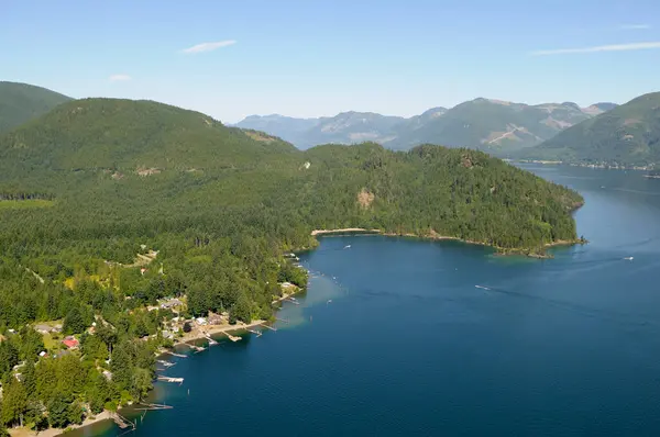 Парк Гордон Бей Озеро Коэн Остров Ванкувер Британская Колумбия Канада — стоковое фото