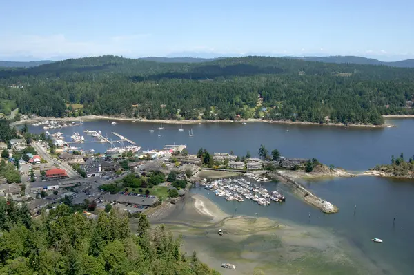 Ganj kasabası, Ganj Limanı, Salt Spring Adası, British Columbia, Kanada