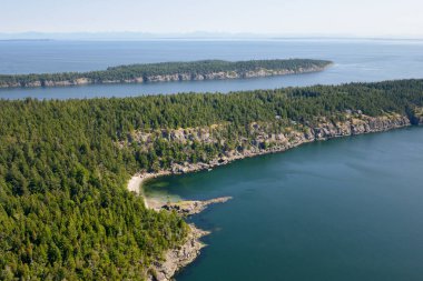 East Point, Saturna Adası, British Columbia, Kanada.