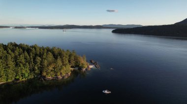 Russell Adası, Körfez Adaları Ulusal Parkı, Britanya Kolumbiyası, Kanada.