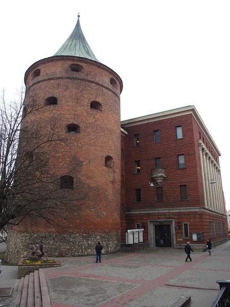 Średniowieczna Wieża Prochowa Rydze Łotwa — Zdjęcie stockowe