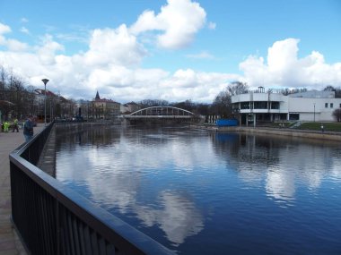 Estonya, Tartu 'dan geçen Emajogi Nehri.