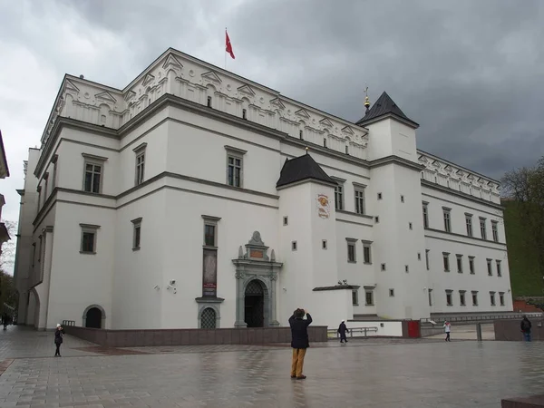 Дворец Великого Князя Вильнюсе Литва — стоковое фото