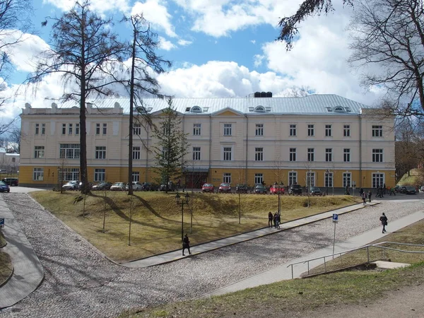 Edificio Histórico Tartu Estonia —  Fotos de Stock