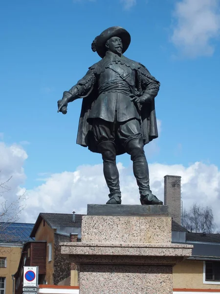 Monumento Gustavo Adolfo Tartu Estonia —  Fotos de Stock