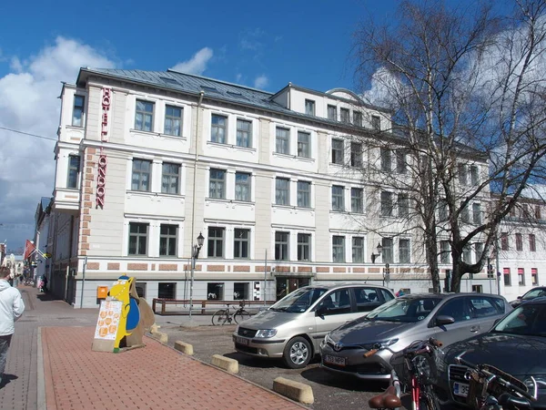 Hotel Gebouw Tartu Estland — Stockfoto
