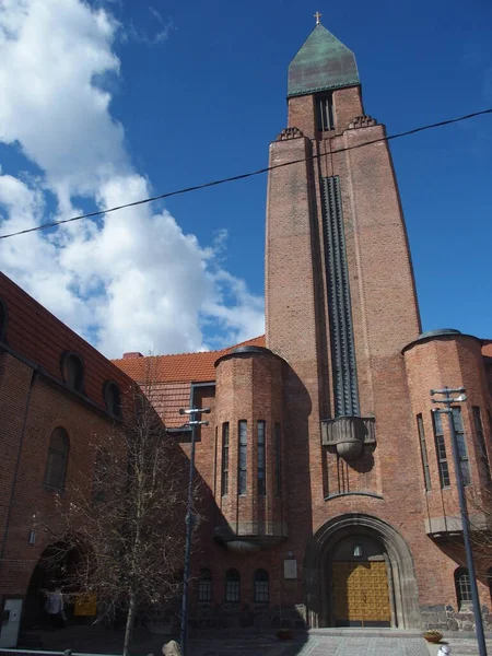 Igreja São Paulo Tartu Estónia — Fotografia de Stock