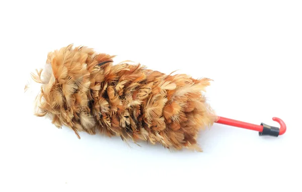 Thai Style Schneebesen Aus Hühnerhaar Feather Staubwedel Verwendung Zum Entfernen — Stockfoto