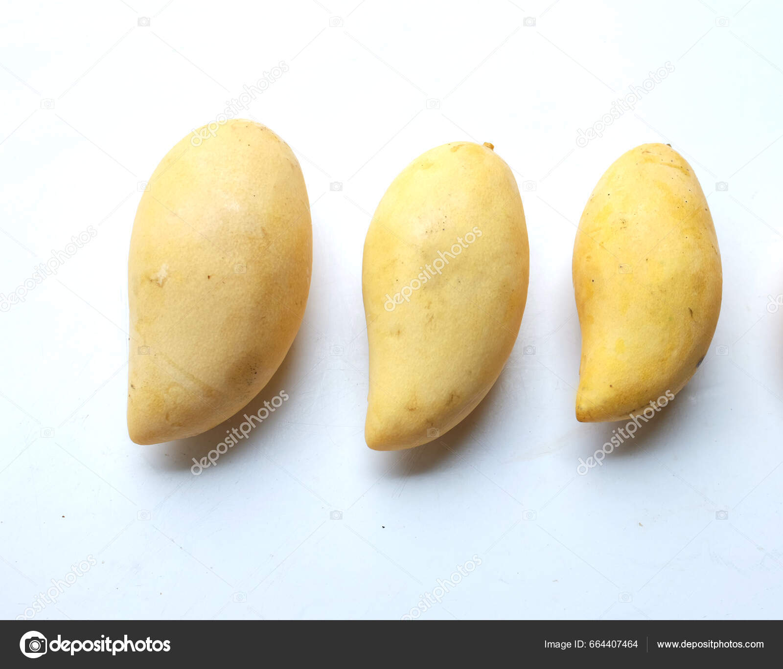 Rotten mango. Overripe Fruit on a white background.Isolated