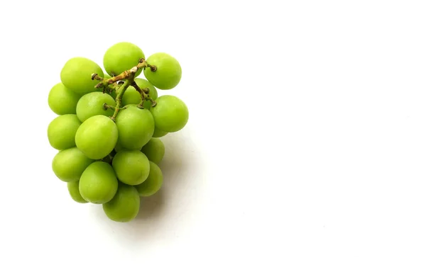 Masa Świeżych Winogron Liści Sweet Green Shine Muscat Vitis Vinifera — Zdjęcie stockowe