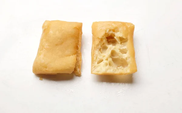 Frittiertes Teiggebäck Gebratenes Teigfrühstück Padongo Oder Chinesische Krapfenstangen Auf Weißem — Stockfoto