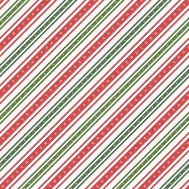 Vektör Kırmızı ve Yeşil Çizgili kusursuz tekrarlanmayan arka plan dokusu. Yüzey Deseni Tasarımı. Noel hediyesi ambalaj kağıdı, albüm, ürün paketleme projeleri için harika.