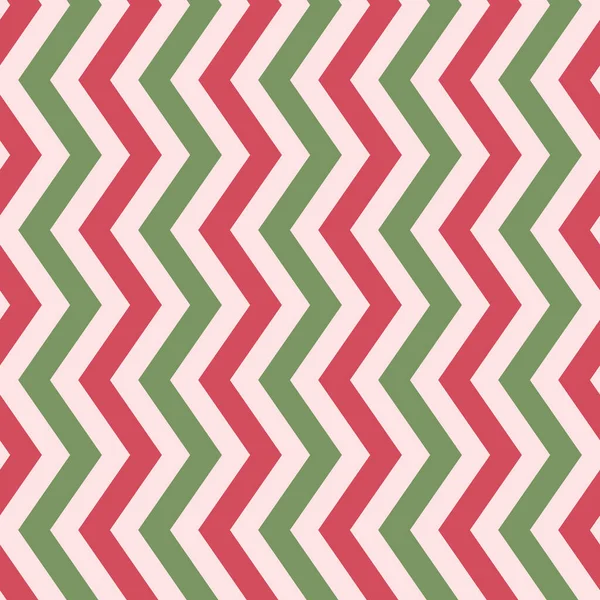 Красные Зеленые Полосы Вектор Повторяет Фон Шаблона Дизайн Поверхностного Узора — стоковый вектор