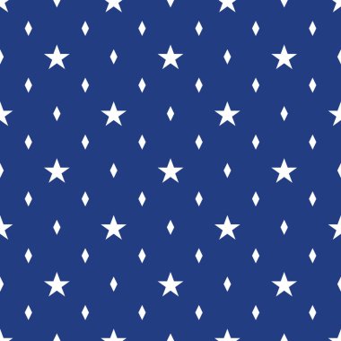 Vektör Hanuka yıldızları ve elmaslar şablon geçmişini tekrarlıyorlar. Yüzey desenli tasarım. Hanuka dekoru, duvar kağıdı, hediye paketi, hatıra defteri projeleri için harika.