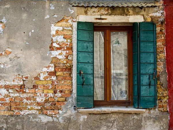 stock image Windows and Doorways of the flooded city of Venice, Italy
